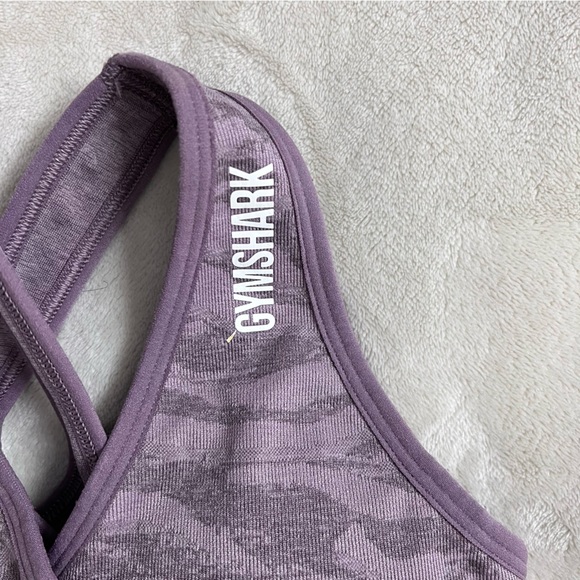 GYMSHARK Adapt Animal Seamless Sports Bra and Leggings – Purple - Picture 3 of 12